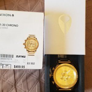 Watch, Nixon 51-30 Chrono All gold